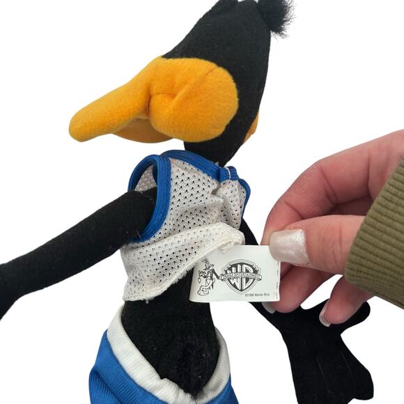 Vintage Warner Brothers 1996 Space Jam Daffy Duck Plush - Picture 3 of 4